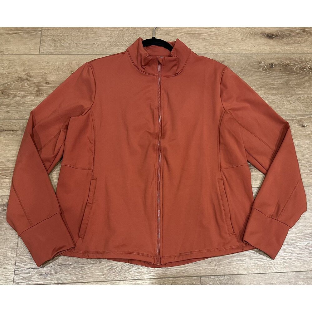 Member's Mark Women's Extra Warm Jacket Rust Orange XXL EUC